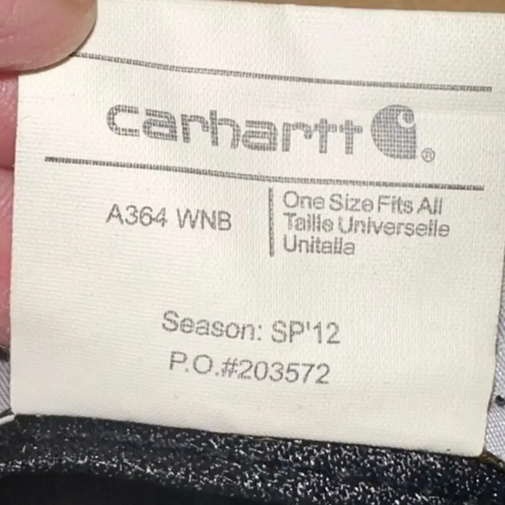 Carhartt Est 1889 Mesh Back Trucker Hat Beige Gray Snapback Workwear Cap OS